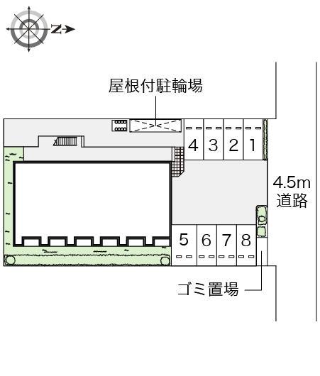 Ｃｈｒｉｓｔａｒ(55268)の駐車配置図