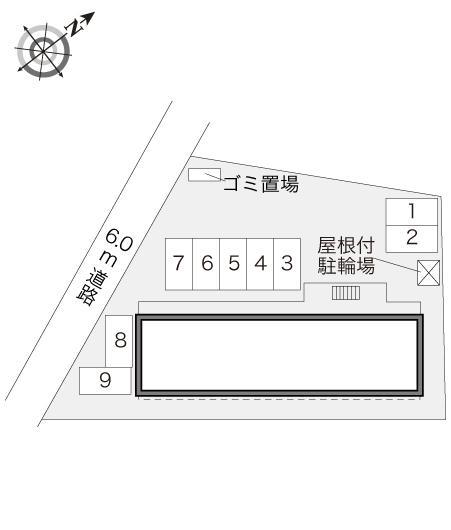 ストリーム(24613)の駐車配置図