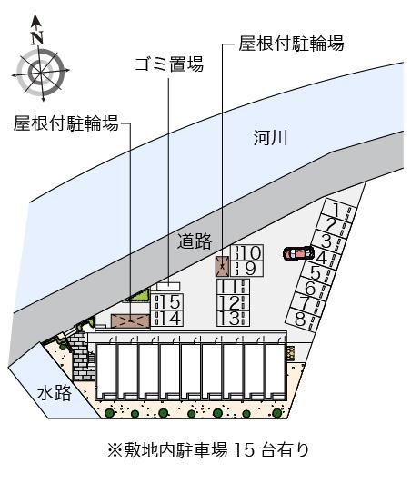 悠春(54475)の駐車配置図