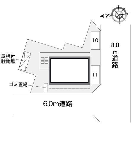 ヴァルトⅡ(39012)の駐車配置図