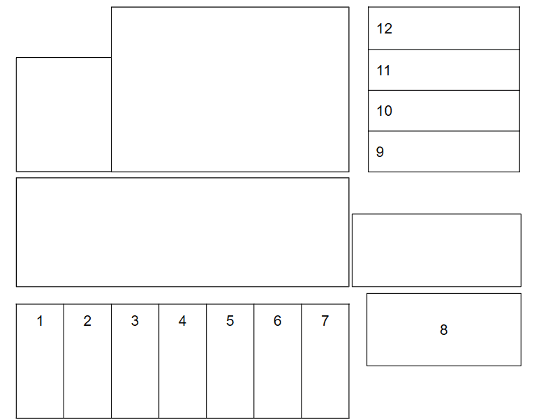 Premier ist Nakanoshimaの駐車配置図
