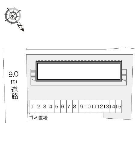 ＮｕｅｖｏＰｉｎａｒ(18053)の駐車配置図