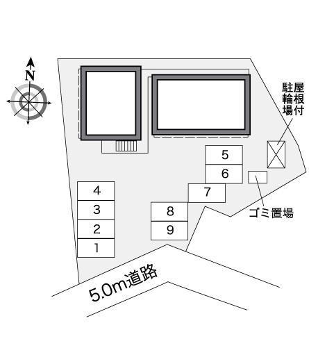 花水木(25956)の駐車配置図