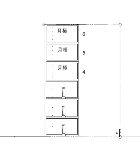 パークネット千葉桜木北2丁目の駐車配置図