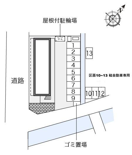 星の王子様(14011)  敷地外駐車場の駐車配置図