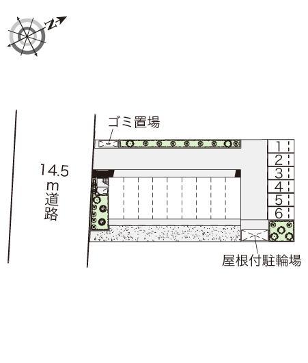 アルカンシェル(40010)の駐車配置図
