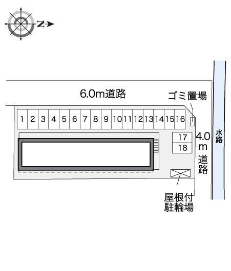 コスモス(32139)の駐車配置図