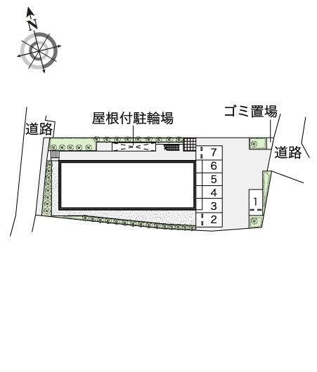 シャルム(52034)の駐車配置図