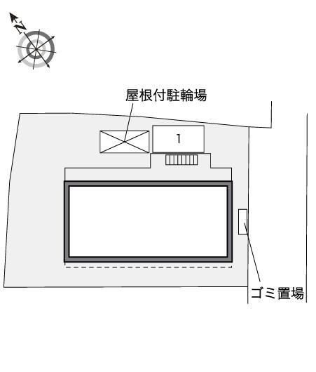 鎌倉(40539)の駐車配置図