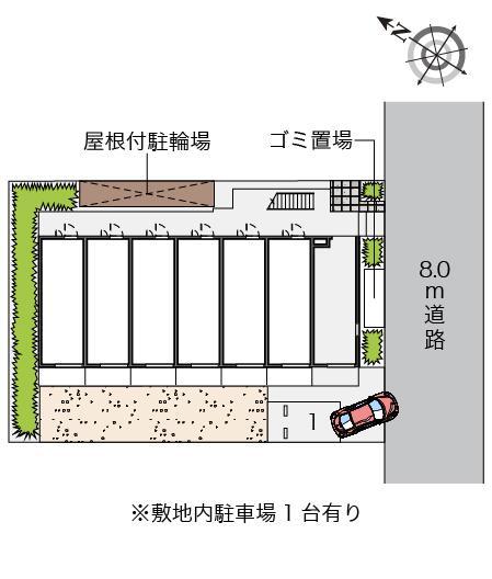 北斗Ⅳ(55668)の駐車配置図