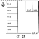 大間木駐車場の駐車場