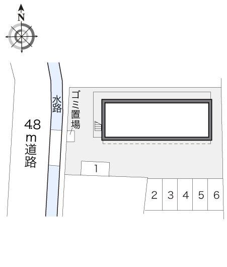 アザレア(15035)の駐車配置図