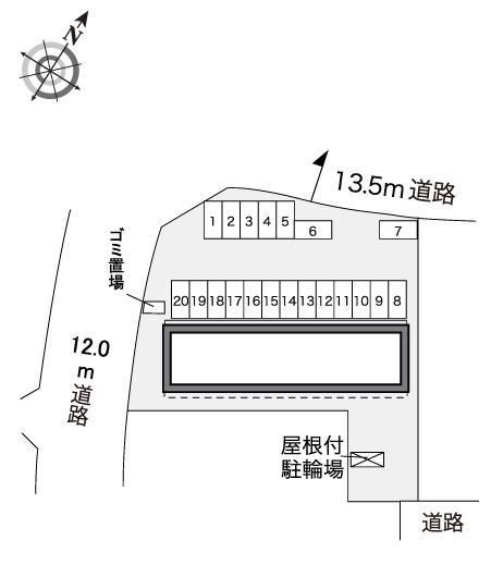 ビリーブロード(30420)の駐車配置図