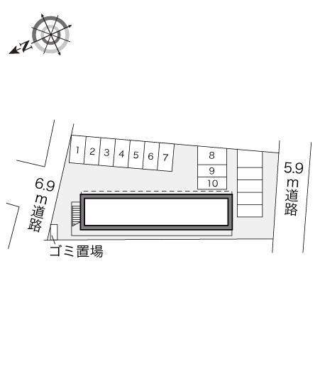 ＭＩＹＵＫＩ(19356)の駐車配置図