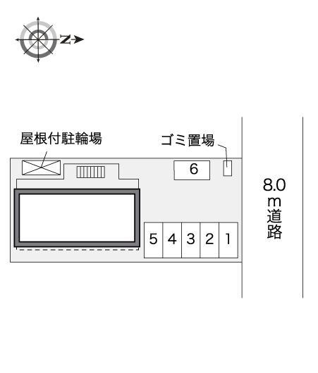 フォレット(32497)の駐車配置図