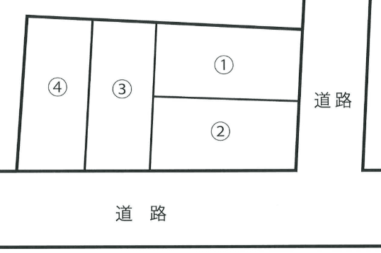 花ノ木駐車場の駐車配置図
