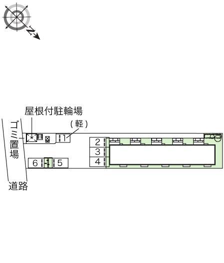 上塩田(48234)の駐車配置図