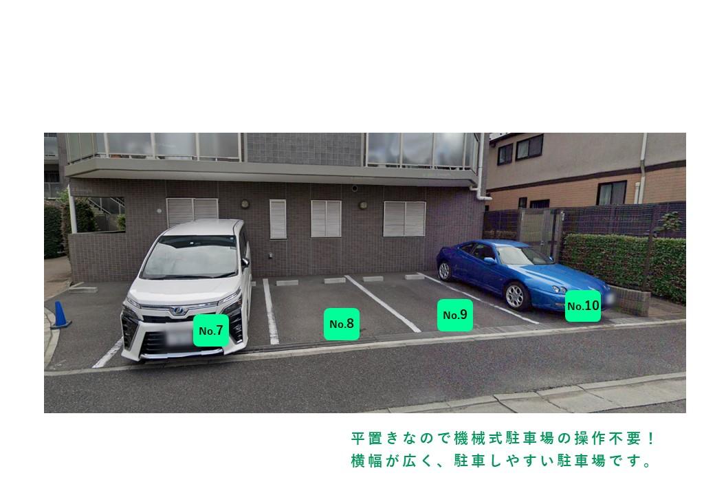 竹の塚３丁目駐車場の外観・駐車場イメージ3枚目