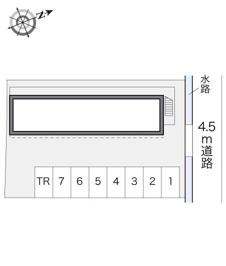 ガーデンリラ(18456)の駐車配置図