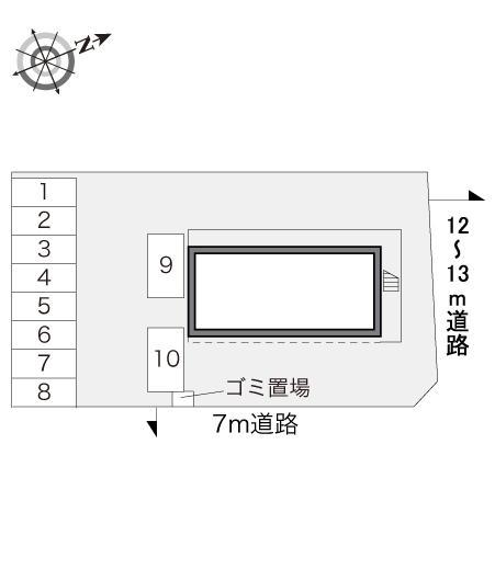 プレミール(16384)の駐車配置図