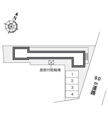 ピアチェーレ南通り(33065)の駐車配置図