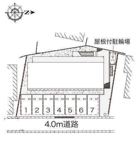 アルカネット(41583)の駐車配置図