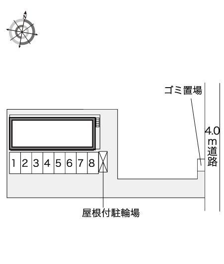 マルミ(40466)の駐車配置図