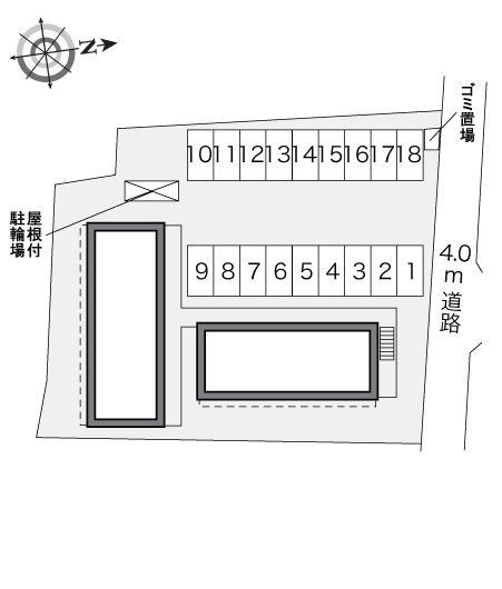 ＤｏｍａｎｉⅡ(29421)の駐車配置図