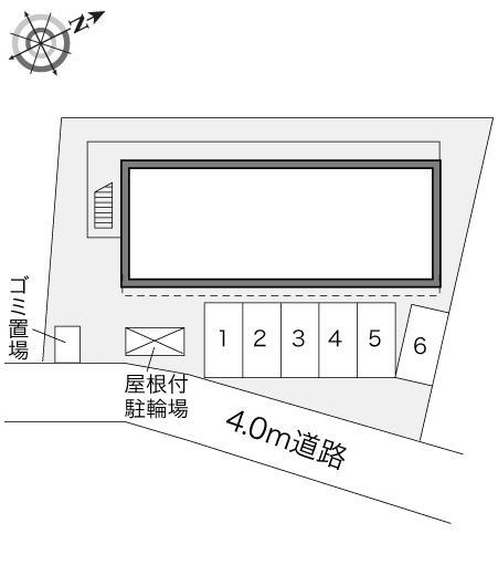 春日清光Ⅱ(23326)の駐車配置図