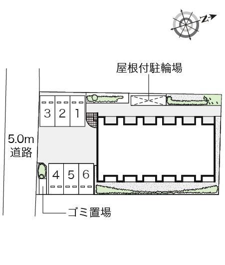 翔１５(54874)の駐車配置図