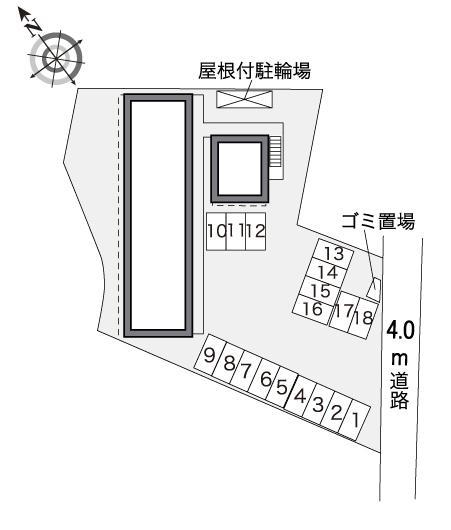 ＬＥ　ＣＩＥＬ(32154)の駐車配置図