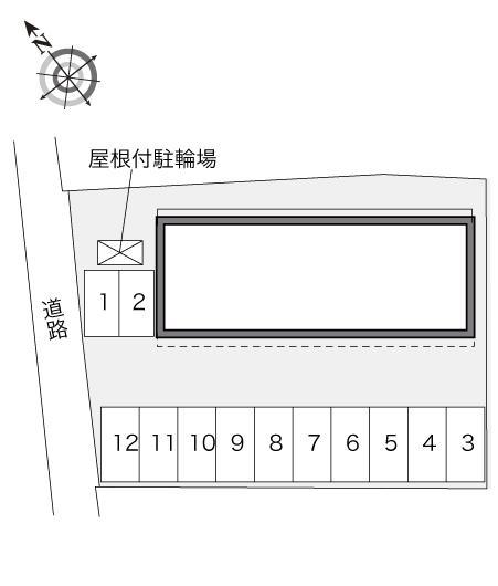 ヴィブアン(31760)の駐車配置図