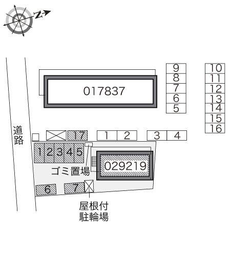 恋(29219)の駐車配置図