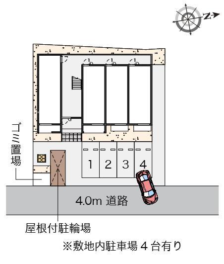 輝(55382)の駐車配置図