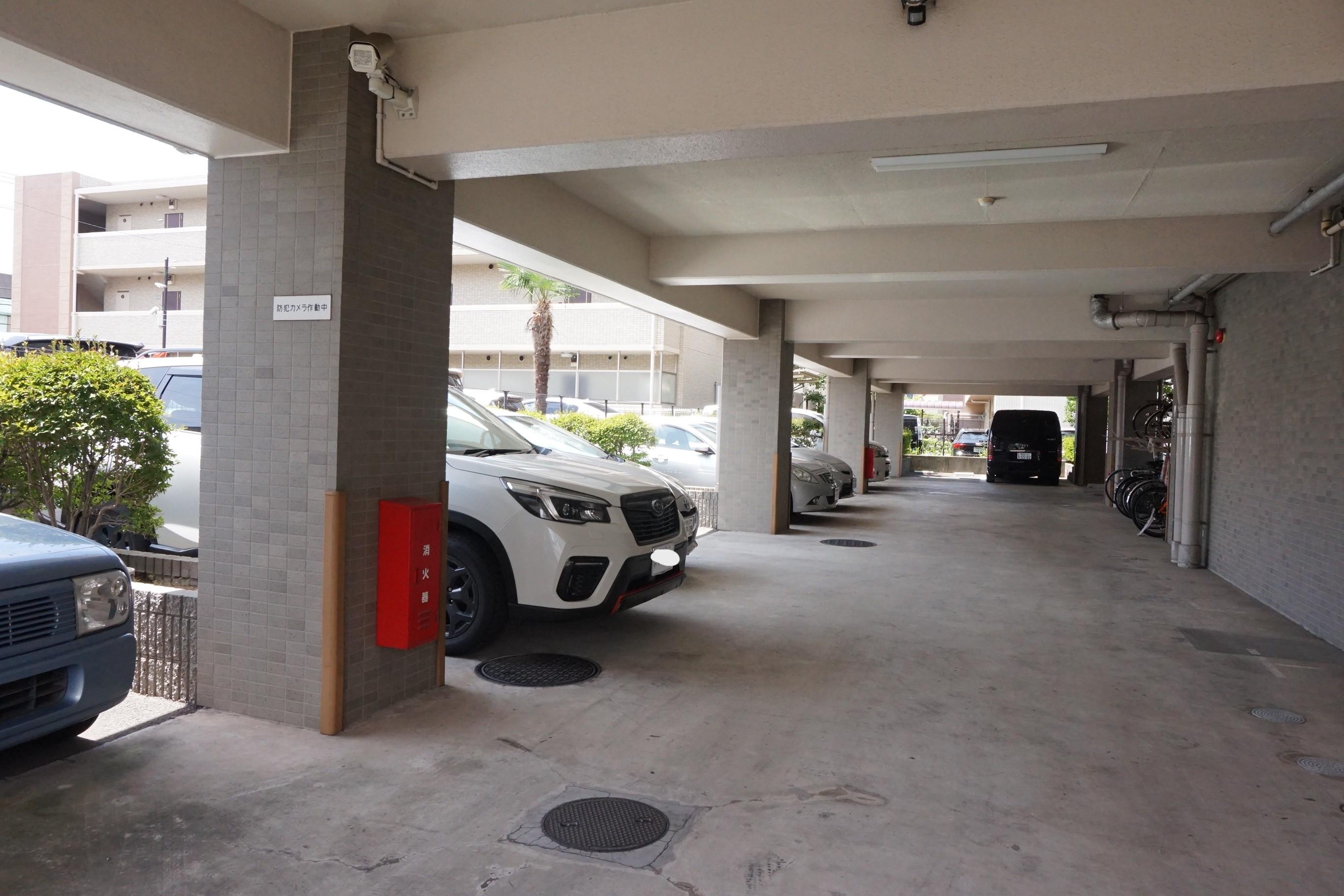 ウェルフェア富浜の外観・駐車場イメージ2枚目