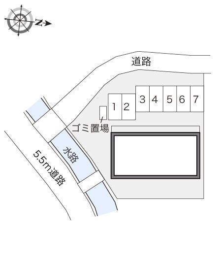 エスペランサ(21438)の駐車配置図