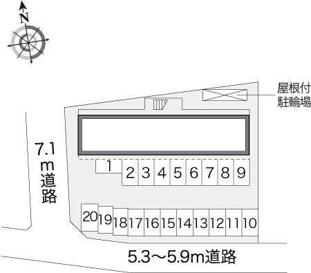 みくりや(15576)の駐車配置図