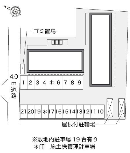 ＹＡＭＡＺＡＫＩ(34547)の駐車配置図