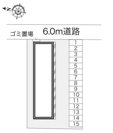 スカイドリーム佐久平(20324)の駐車配置図
