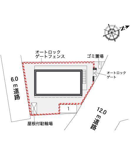 ダコタ(39574)の駐車配置図