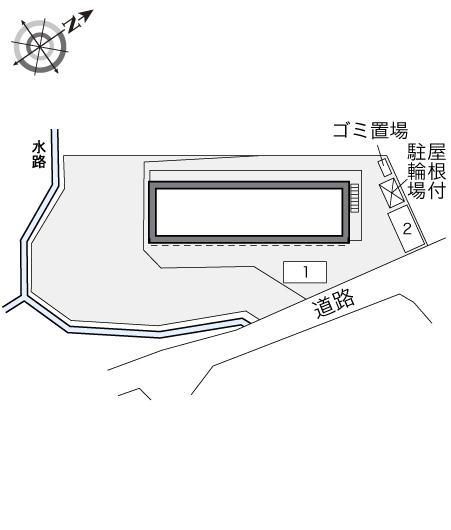氷室(33786)の駐車配置図