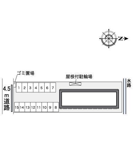 マーブル(39981)の駐車配置図