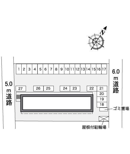 フェアリー(38896)の駐車配置図