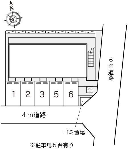 ＦＵＪＩＩ(12797)の駐車配置図