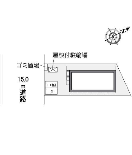 カーサブリランテ(36281)の駐車配置図