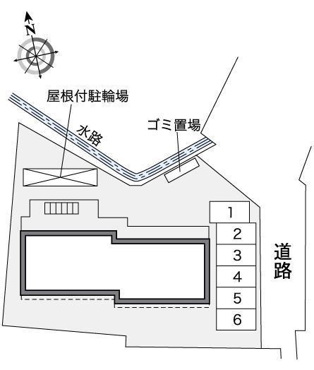 サンロイヤルＹ(35024)の駐車配置図