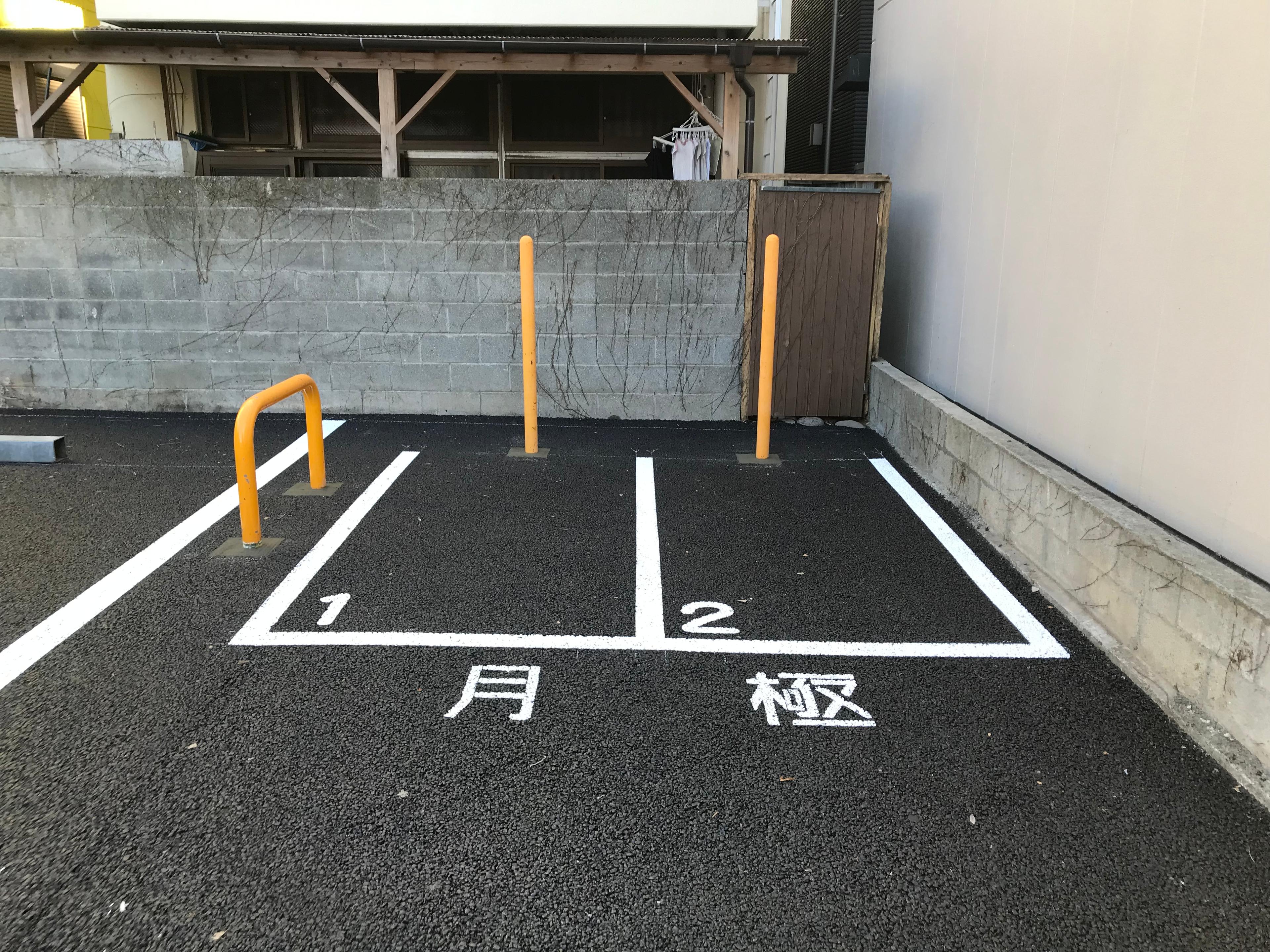 QR小田原第3駐車場内バイク用駐車場の外観・駐車場イメージ2枚目