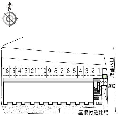 みやこ３８５(45956)の駐車配置図