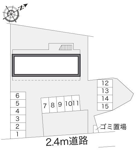 ＦｒｉｅｎｄｓⅡ(14919)の駐車配置図