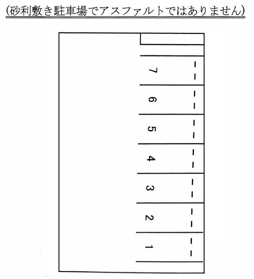 ＹＮパーキングⅡの駐車配置図
